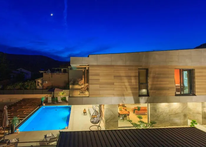 Luxury Krk Ii With Heated Pool Villa